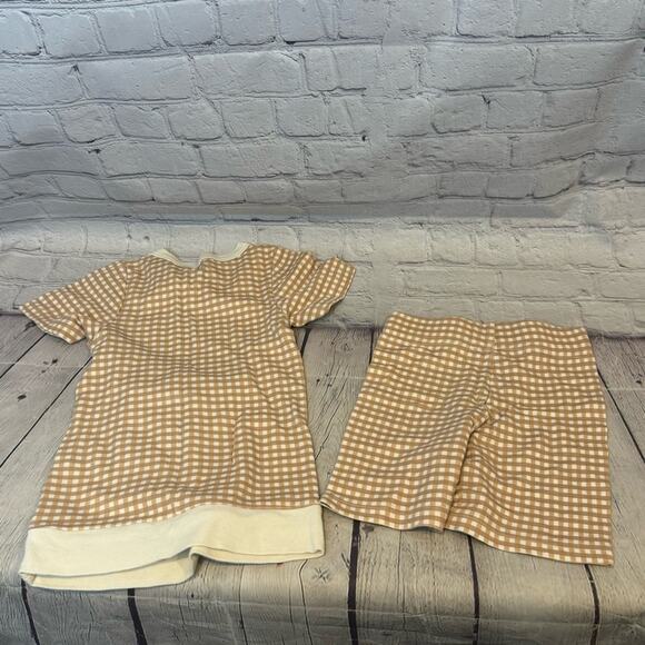 Goumi Checker Pattern Lounge Set - Picture 3 of 3